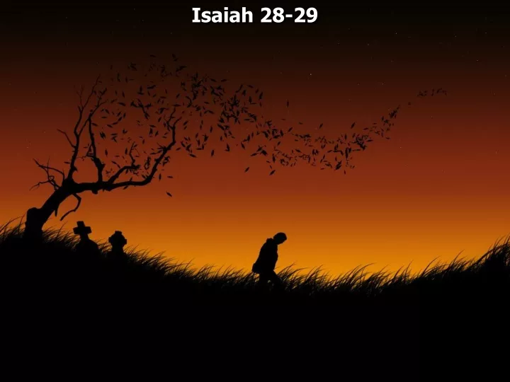 isaiah 28 29