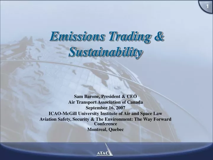 emissions trading sustainability