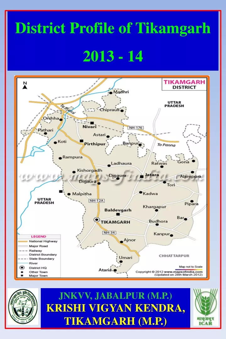 district profile of tikamgarh 2013 14
