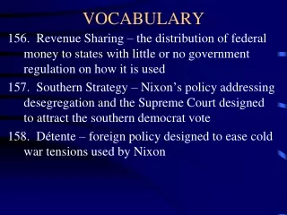 vocabulary