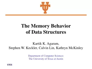 The Memory Behavior of Data Structures