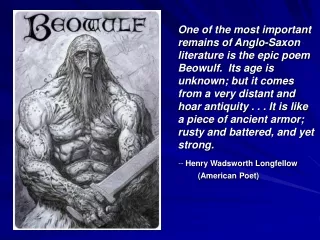 Beowulf: Background Information