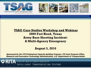 The  Transportation Safety Advancement Group  (TSAG)