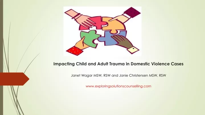 impacting child and adult trauma in domestic violence cases