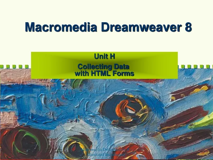 macromedia dreamweaver 8
