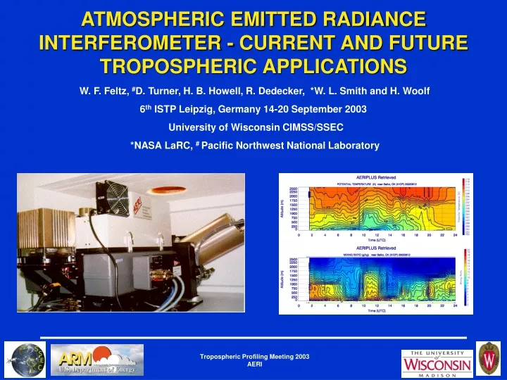 atmospheric emitted radiance interferometer