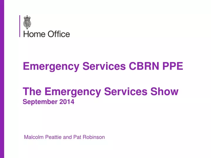 emergency services cbrn ppe the emergency services show september 2014
