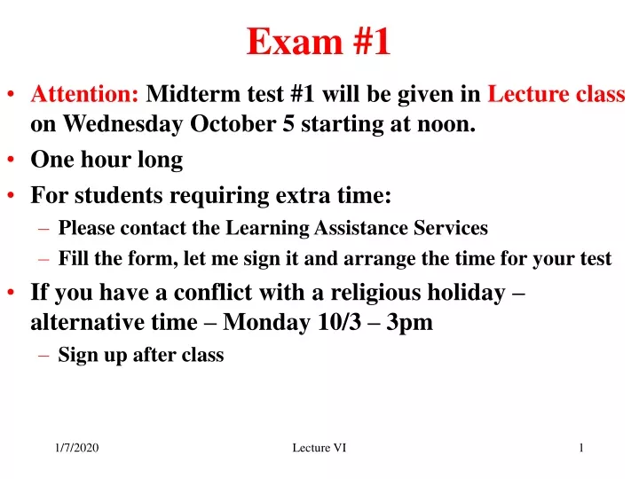 exam 1