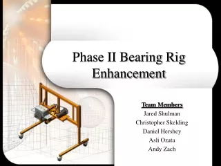 Phase II Bearing Rig Enhancement