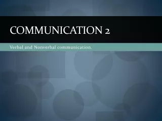 Communication 2