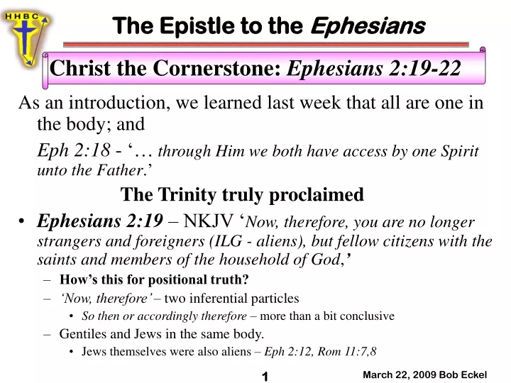 the epistle to the ephesians