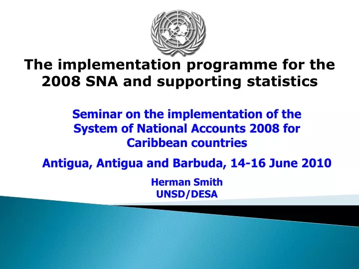 the implementation programme for the 2008