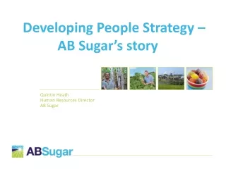 Developing People Strategy – AB Sugar’s story