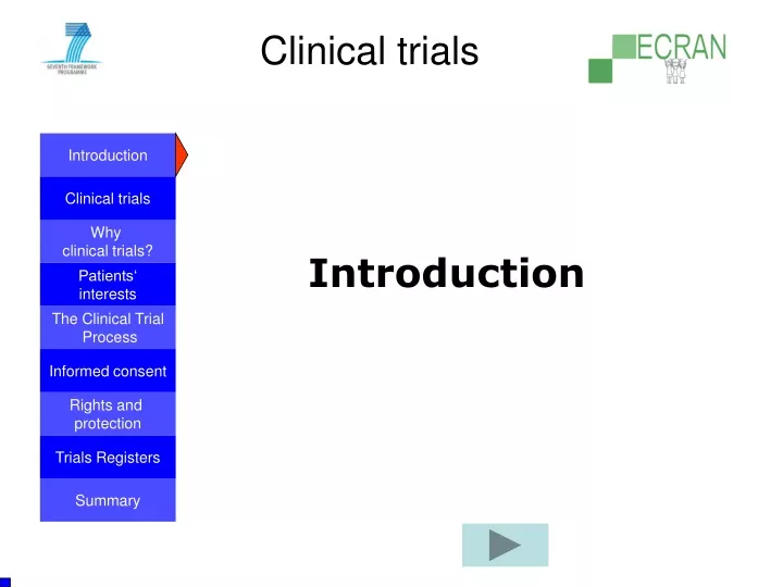 clinical trials