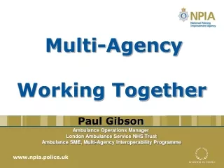 Multi-Agency Working Together