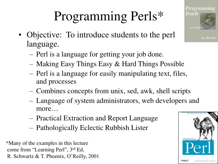 programming perls