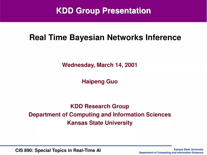 kdd group presentation