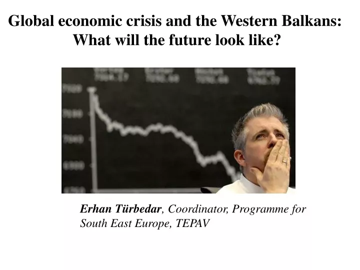 global economic crisis and the western balkans