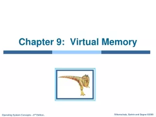 Chapter 9:  Virtual Memory