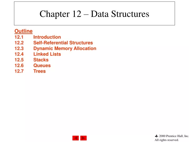 chapter 12 data structures