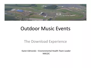 Outdoor Music Events