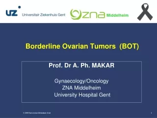Borderline Ovarian Tumors  (BOT)