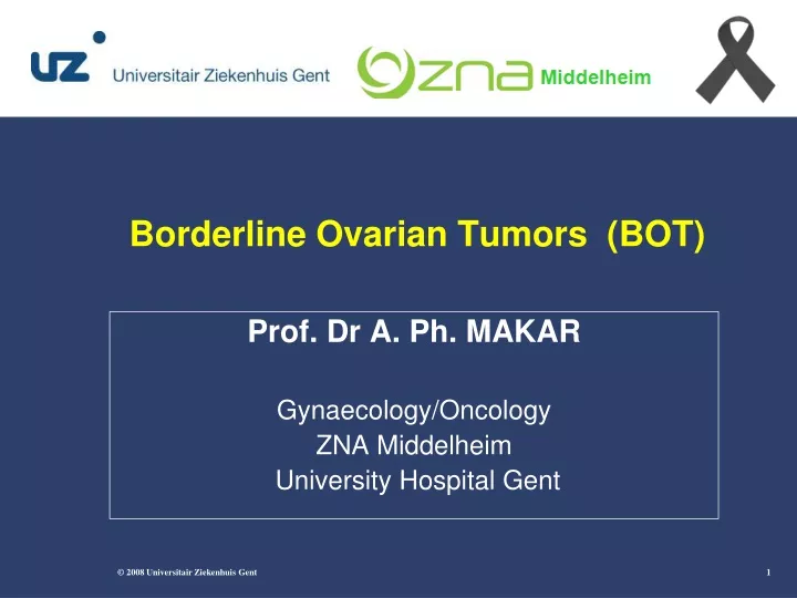 borderline ovarian tumors bot