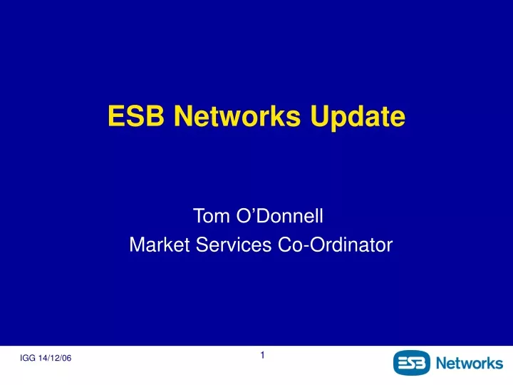esb networks update