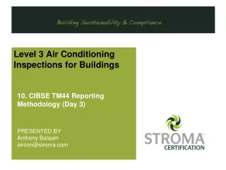 Level 3 Air Conditioning Inspections for Buildings