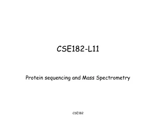 CSE182-L11