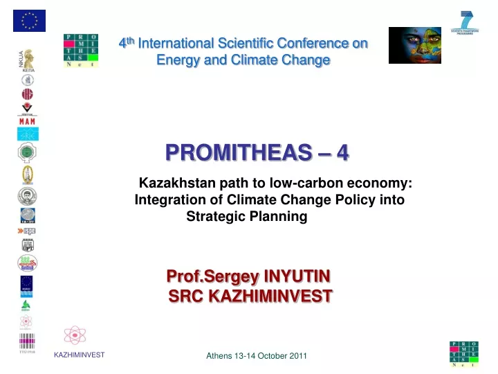 4 th international scientific conference on energy and climate change
