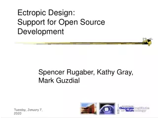 Ectropic Design: Support for Open Source Development