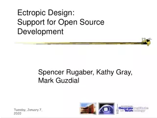 ectropic design support for open source