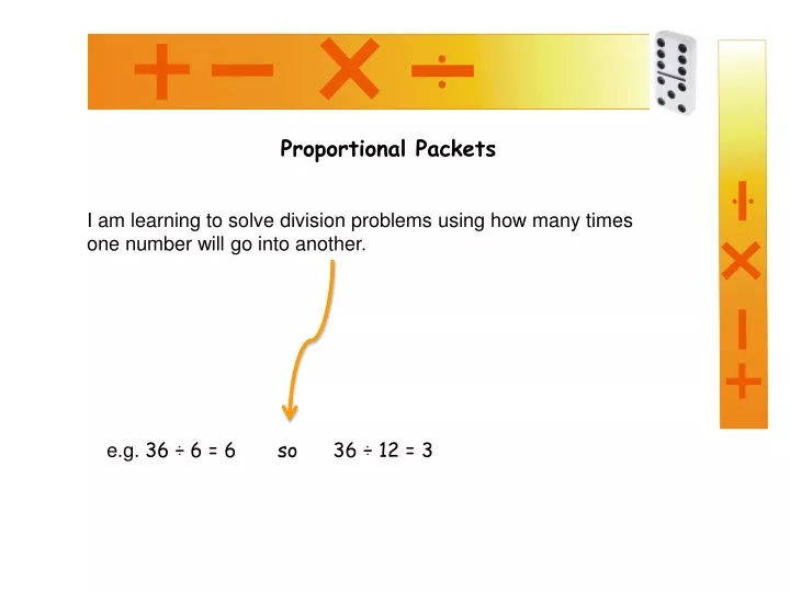proportional packets