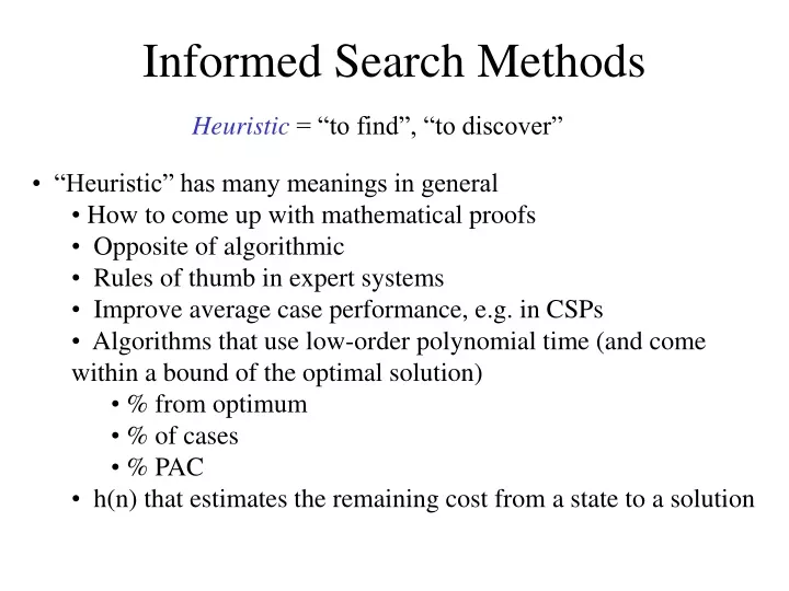 PPT - Random Search Methods PowerPoint Presentation, free download -  ID:776327