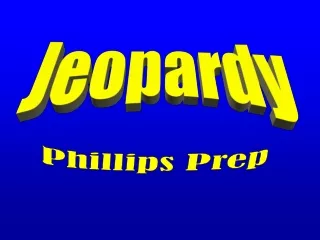 Jeopardy