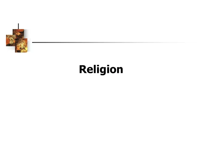 religion