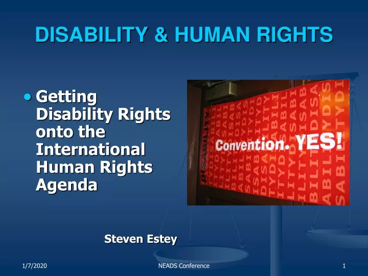 disability human rights