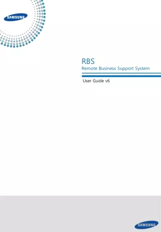 RBS Remote Business Support System