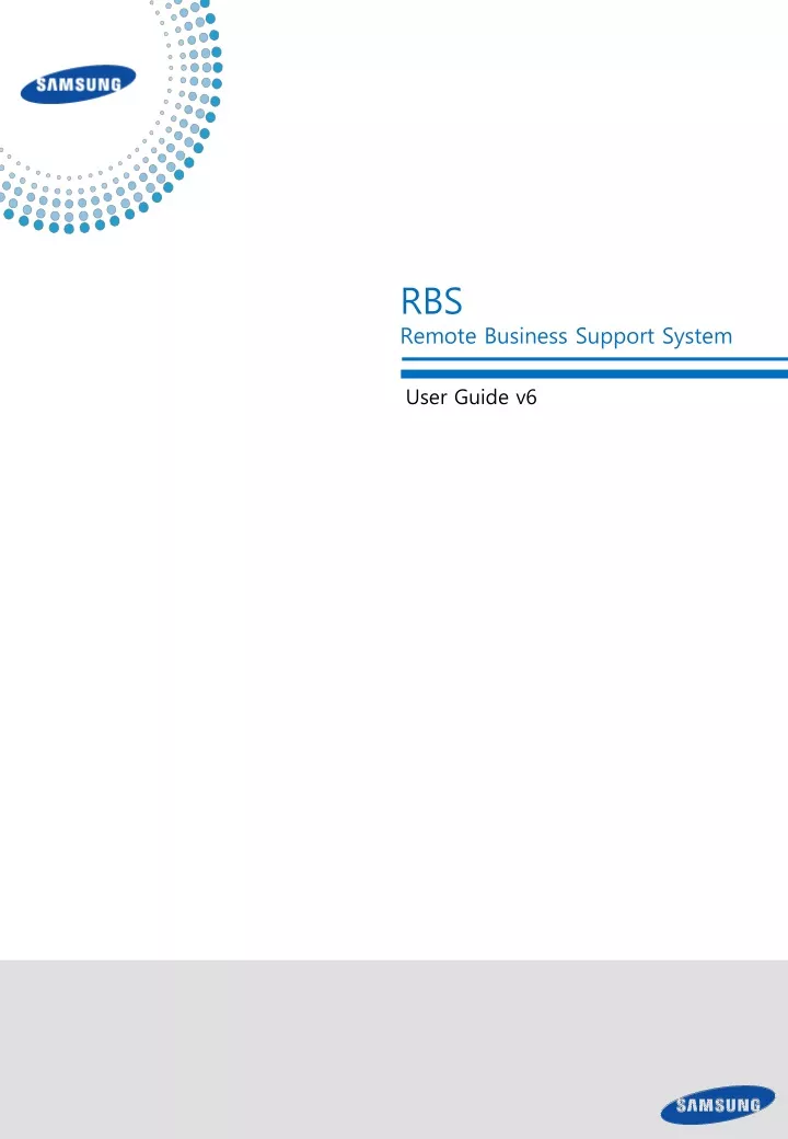 rbs remote business support system