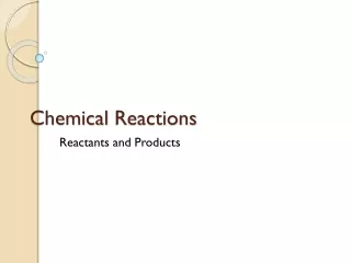 Chemical  Reactions