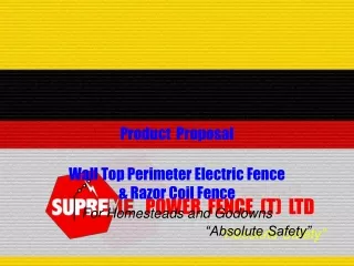 POWER  FENCE  (T)  LTD