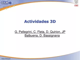 Actividades 3D