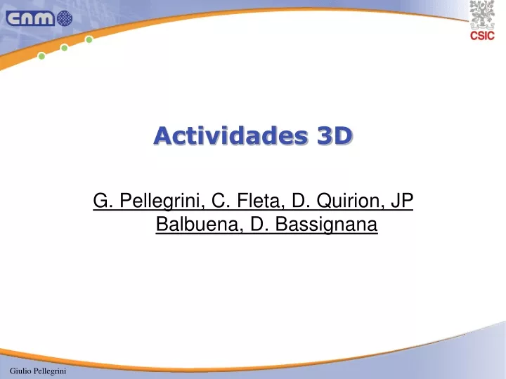 actividades 3d