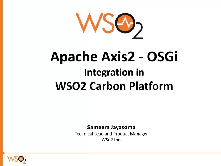 apache axis2 osgi integration in wso2 carbon