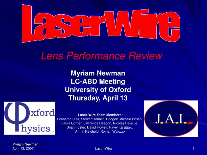 laser wire