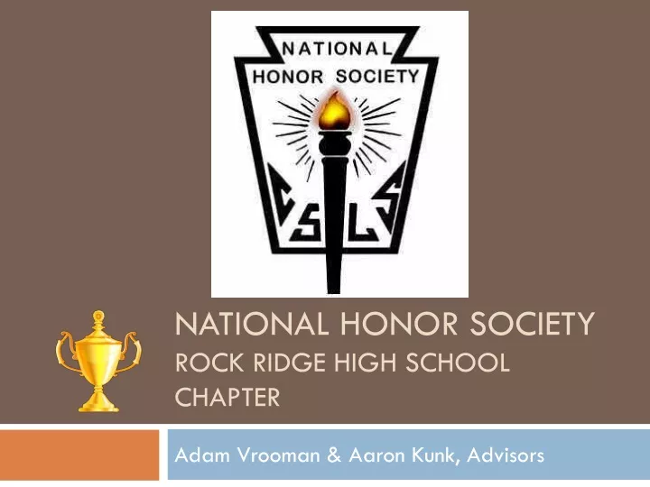 national honor society rock ridge high school chapter