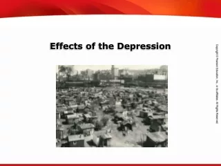 Effects of the Depression