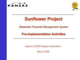 Agency STARS Rapport Association May 8, 2008