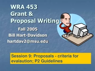 WRA 453 Grant &amp;  Proposal Writing